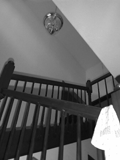 Up the stairs