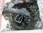 and a pipe attached for Real Drainage