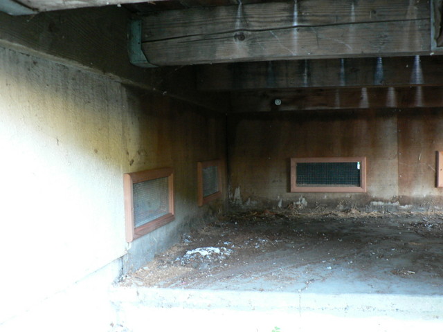 new vents under the house