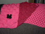 Trio - Pink and Black, Checker and Pink Open Star
