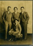 ?, Nanny, Sam and Harry ( down front )