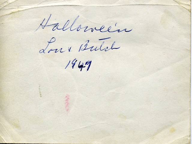 Halloween, 1949 (?)