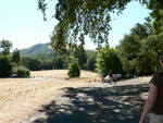the valley at our camp site