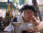 9/11/05 - the Puritan eats my Gluttonous sin