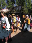 9/25/05 - Jim drums the Faire Brats parade