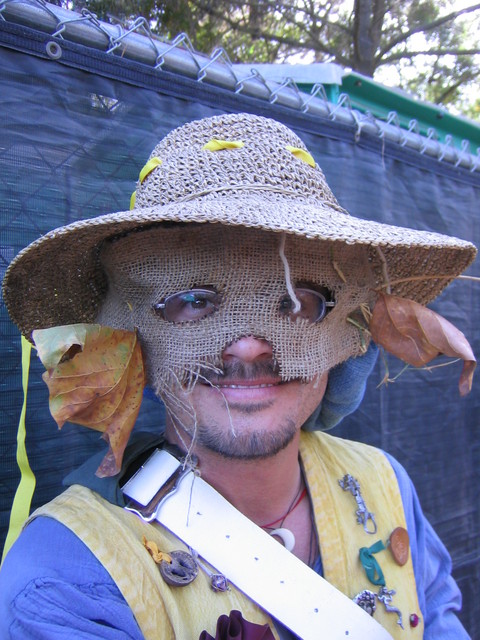 10/09/05 - Jim found a mask