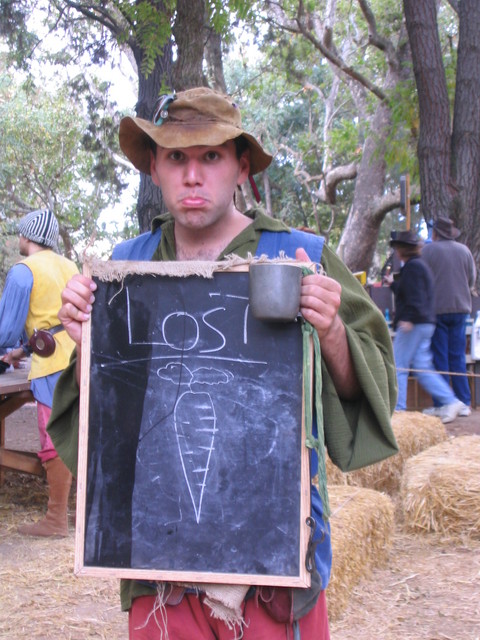 10/15/05 - Jeff's lost his carrot