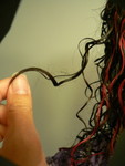 wtf?  it zigs, not curls