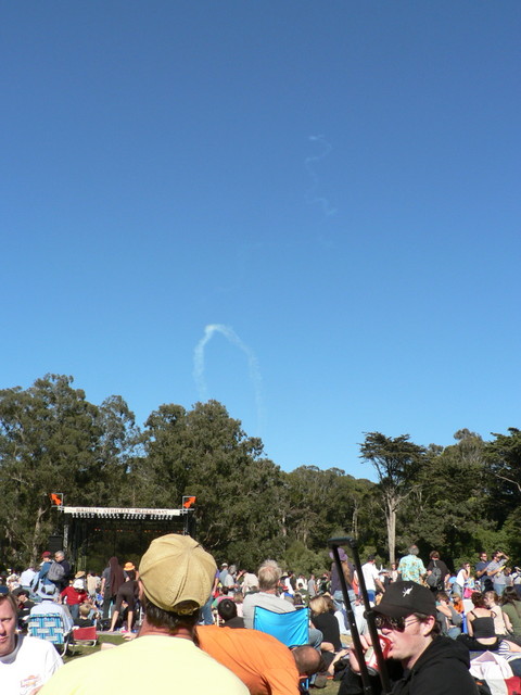Blue Angels over the Arrow Stage