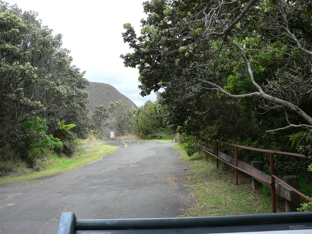 Volcanoes National Park: Pu'u Pua'i Overlook of the K&#299;lauea Iki Trail