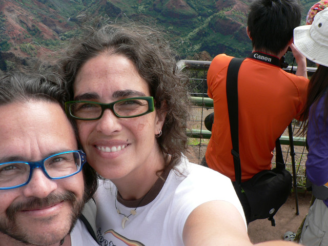 Us at Waimea Canyon