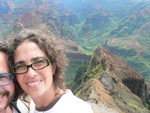 Me and half of Jim at Waimea Canyon