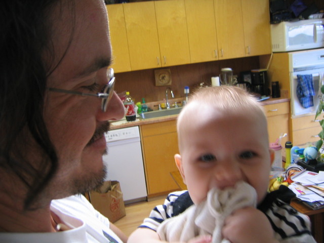 Uncle Jim with Iz