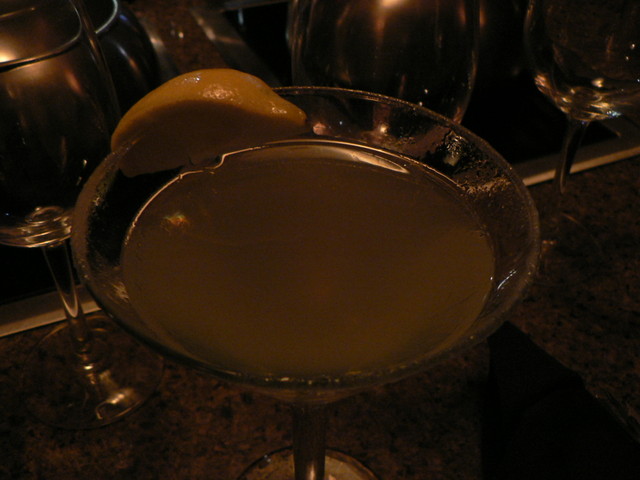 Lemon Drop with Vanilla Vodka