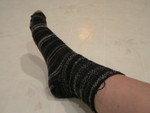 first sock done!