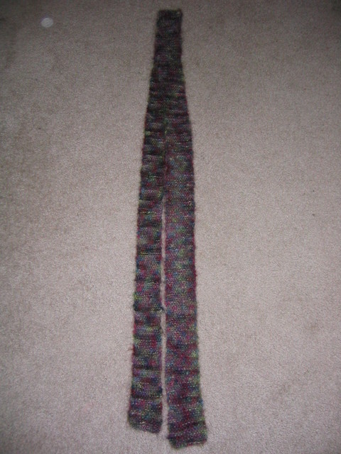 Jen's 3rd scarf done