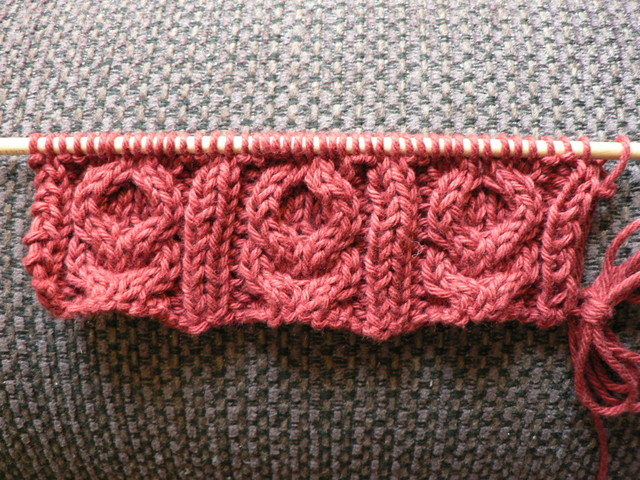 Jim's "Besotted" scarf begins