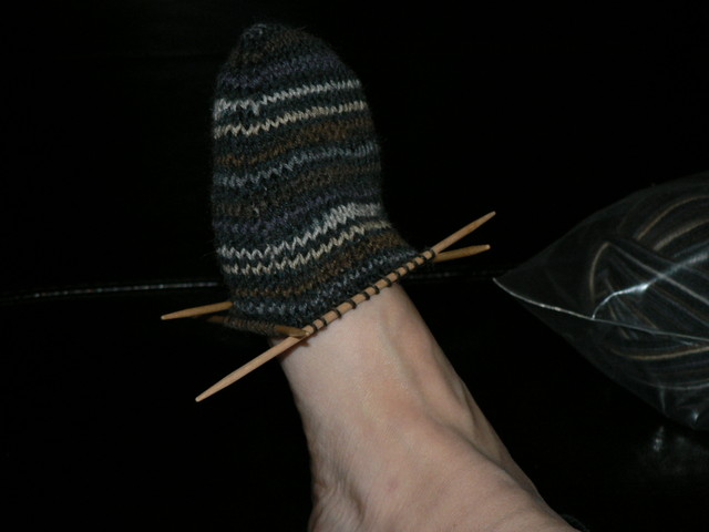 second sock continues