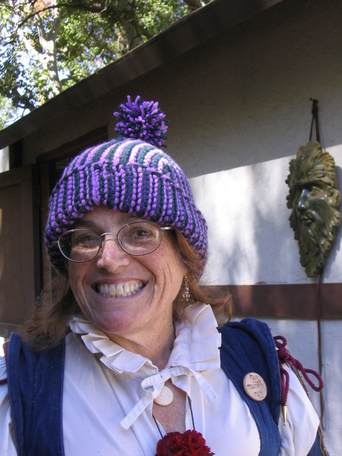 Sue's Hat with Pom-Pom