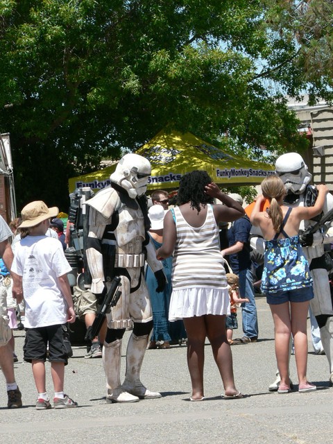 hug a storm trooper!