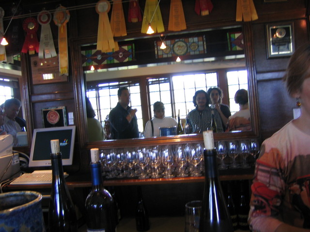 Handley tasting room