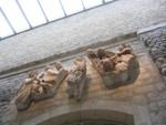 Ceiling sculpture remnants