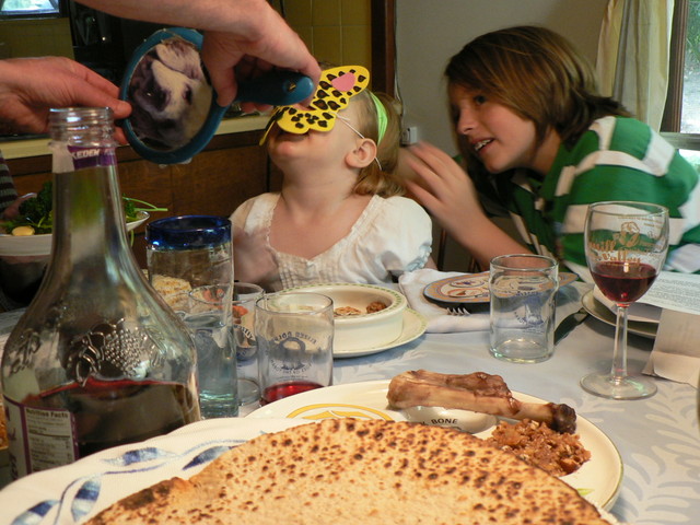 Isabella and Travis play with Plagues