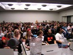 Todd Klein's photograph of the audience at the Fables panel