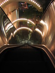 Arty shot of Horton Plaza Escalator