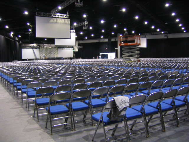 Hall H, empty