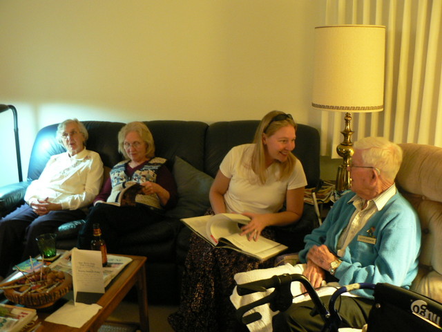 Grammy, Lynn, Kristin and Grampy