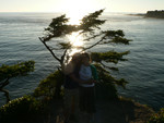 me and Jim at the most Northwest point on the continental United States