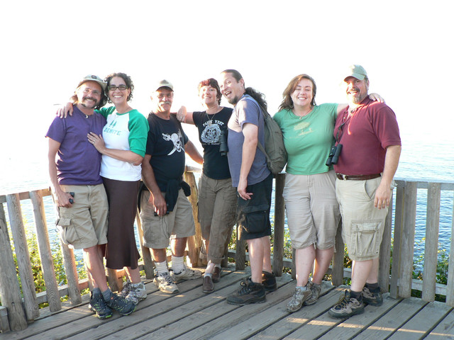 the gang's all here!  Jim, me, Dan, Anna, Steve, Kate and Nathan!