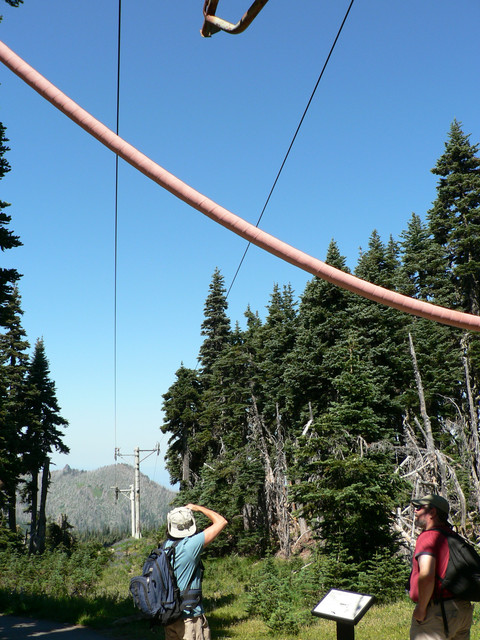 looks like an old ski lift?!