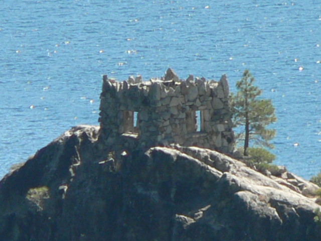 the "Tea House" on Fannette Island (zoom far in)