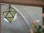 detail on the ceiling in the tea room