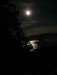 moonlit lake