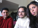 (My other cousin) Amon, Jim and Shana