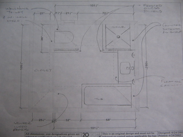 Bathroom plans