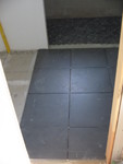 And still more floor tile.