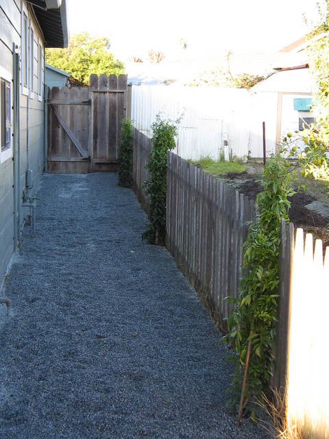 We have some plants on the side that will spread across the fence.