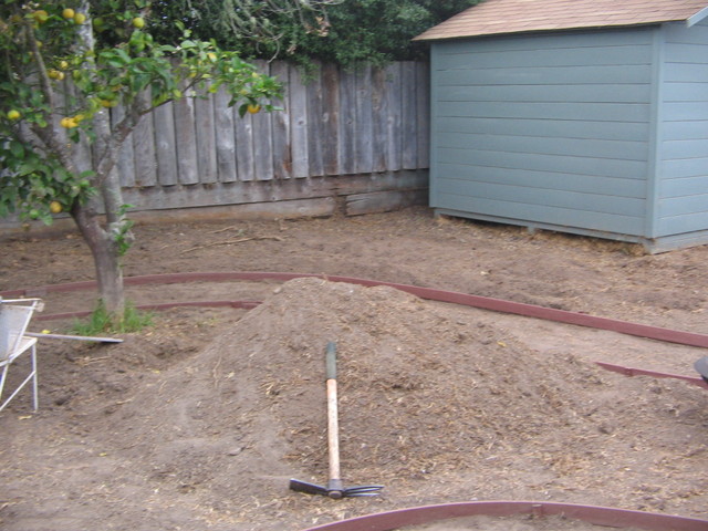 So basically what we have is what looks like an off-road remote controlled car race course