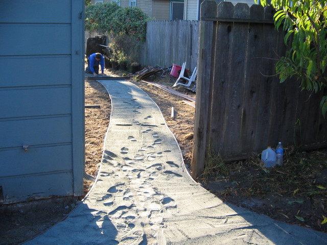 Path out the fence