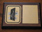1987 member of award winning jazz ensemble